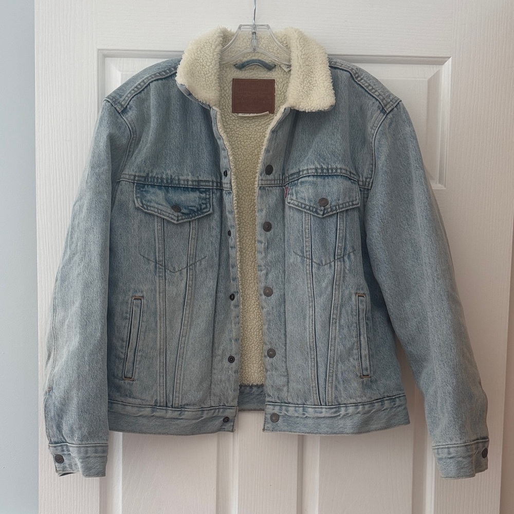 Levi’s women’s Denim Sherpa Jacket